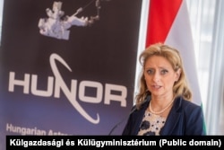 Ferencz Orsolya űrkutatásért felelős miniszteri biztos