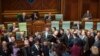 Albin Kurti, tani kryeministër i Kosovës, duke sulmuar me sprej piperi Isa Mustafën, i cili në vitin 2015 ishte kryeministër i Kosovës.