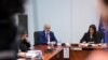 Претседателот на Собранието Талат Џафери на денешната седница на Комисијата за деловнички и мандатно имунитетни прашања