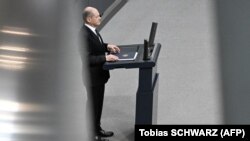Германскиот канцелар Олаф Шолц