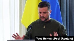 Украинскиот претседател Володимир Зеленски.