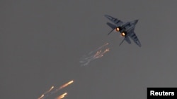 Një avion luftarak MiG-29 i forcave ajrore polake. Fotografi ilustruese. 