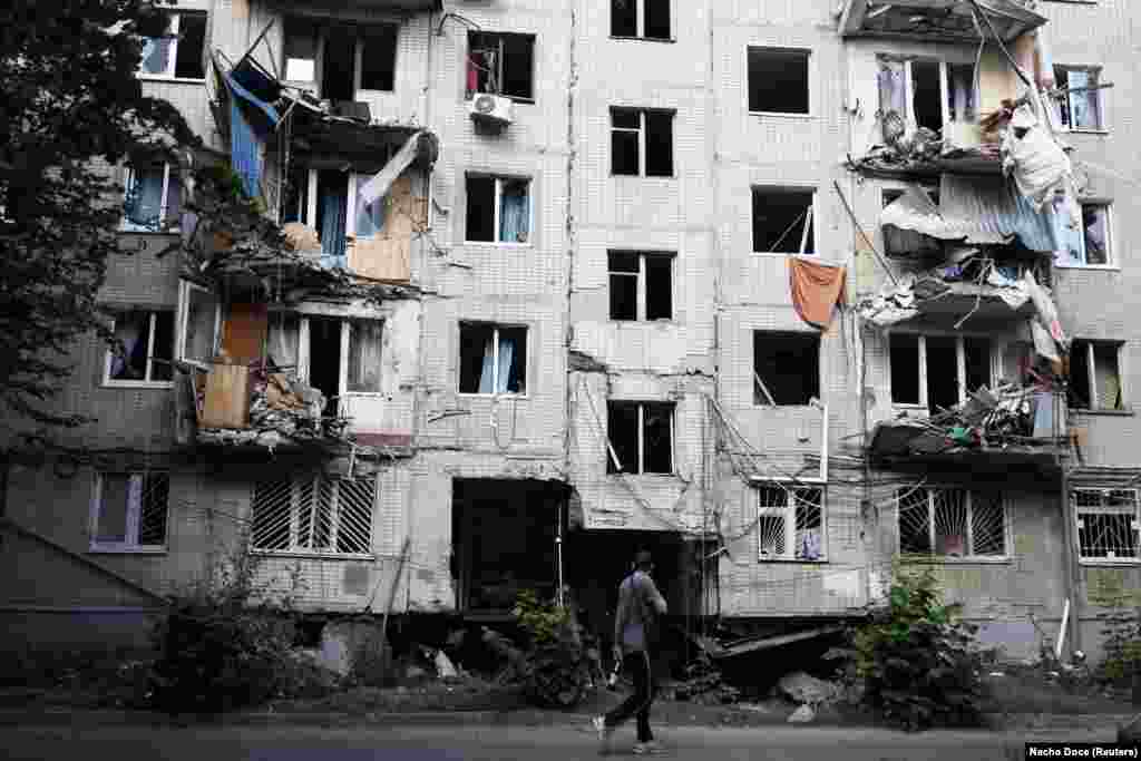 Kharkiv, the second-largest city in Ukraine, repelled a Russian assault that reached its outskirts earlier in the war. Since then its residents have been&nbsp;subjected to a punishing and unrelenting artillery bombardment by Russian forces that can maim or kill at any time. With both of their homes uninhabitable, Nikolaevna and Natalya live in limbo in the cellar of a friend&#39;s apartment block. &nbsp;