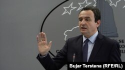 Kryeministri i Kosovës, Albin Kurti.
