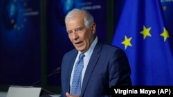Šef evropske diplomatije Žozep Borelj u Briselu, 18. avgust 2022.