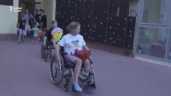 Anya és lánya együtt tette meg az első lépéseket azután, hogy mindketten elvesztették a lábukat egy orosz támadásban