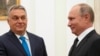 Întâlnire dintre președintele rus Vladimir Putin (dreapta) și prim-ministrul ungar Viktor Orban, la Kremlin, Moscova, 18 septembrie 2018 
