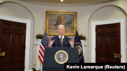 Presidenti i Shteteve të Bashkuara, Joe Biden. 