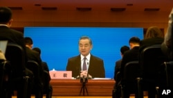 Ministri i Jashtëm i Kinës, Wang Yi. Mars, 2022.