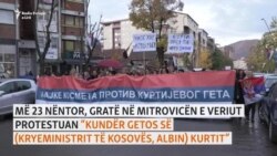 Gratë në Mitrovicë të Veriut protestojnë, për arsyet nuk flasin
