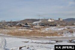 Панорамен изглед към село Букачача.