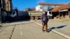 KOSOVO: Barricade in North of Mitrovica 