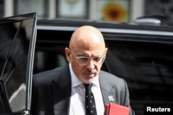 Nadhim Zahawi brit oktatási miniszter, korábban a vakcinákért felelős miniszter