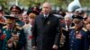 Vladimir Putin gjatë ceremonive për shënimin e Ditës së Fitores. 9 maj 2022.