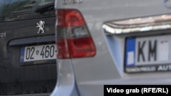 Vozila u Severnoj Mitrovici, 11. oktobar 2022