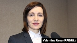 Maia Sandu, lidera PAS; 6 aprilie 2020