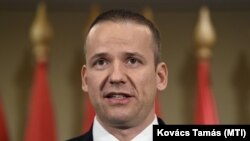 Ласло Тороцкај, лидерот на „Наша татковина“, унгарска екстремно десничарска партија 