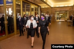 Moldova, Natalia Gavrilița și Annalena Baerbock la Berlin, 5 aprilie 2022