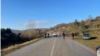 Baricada care bloca șoseaua în partea sârbă a graniței cu Kosovo de la trecerea Merdare a fost îndepărtată pe 29 decembrie 2022.