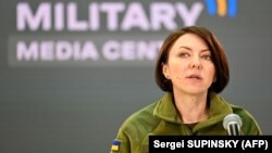 Zëvendësministrja ukrainase e Mbrojtjes, Hanna Maliar.