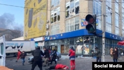Напд врз центарот на Херсон на 24.12.2022 