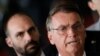 Bivši brazilski predsednik Žair Bolsonaro na konferenciji za medije nakon poraza u drugom krugu izbora