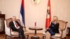 Sastanak Marfija i Cvijanović u Palati Republike u Banjaluci, 7. april 2022.