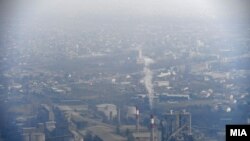 Илустрација, Аерозагадување во Скопје