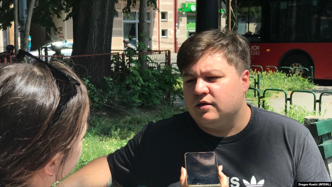 Jedan od osnivača nevladine organizacije "Da se zna!" Aleksandar Savić