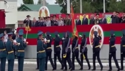 Parada militară la Tiraspol, la aniversarea a 31 de ani de la autoproclamarea regiunii separatiste