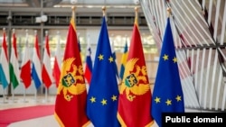 Zastave Evropske Unije i Crne Gore, Brisel, 20.maj 2022.godine