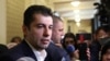 Кирил Петков говори пред медиите след срещата си с парламентарната група на БСП в четвъртък.