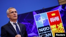 Генералниот секретар на НАТО, Јенс Столтенберг.