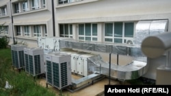 Pamje nga jashtë repartit për IVF, në kuadër të Klinikës Gjinekologjike në QKUK.