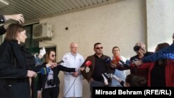 Izjave novinarima u Klinici u Mostaru
