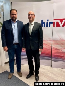Maruzsa Zoltán köznevelésért felelős államtitkár a Hír TV-ben Nacsa Lőrinc KDNP-s képviselővel futott össze 2021. szeptember elsején