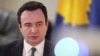 Kryeministri i Kosovës, Albin Kurti, gjatë intervistës për Associated Press. 