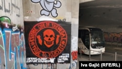 Илустрација, Графит посветен на паравоената руска група Вагнер во центарот на Белград 