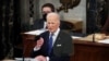 Presidenti i SHBA-së, Joe Biden, gjatë fjalimit në Kongres, 1 mars, 2022.