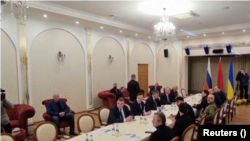 Прва рунда преговори меѓу претставниците на Украина и Русија