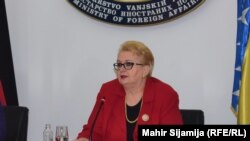 Bisera Turković (na slici) je poručila da će BiH glasati za suspenziju Rusije iz Savjeta za ljudska prava UN