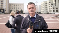 Oleg Grudzilovics 2018 októberében Minszkben