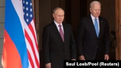 ԱՄՆ նախագահ Ջո Բայդենի և Ռուսաստանի նախագահ Վլադիմիր Պուտինի հանդիպումը Ժնևում, 16-ը հունիսի, 2021թ․