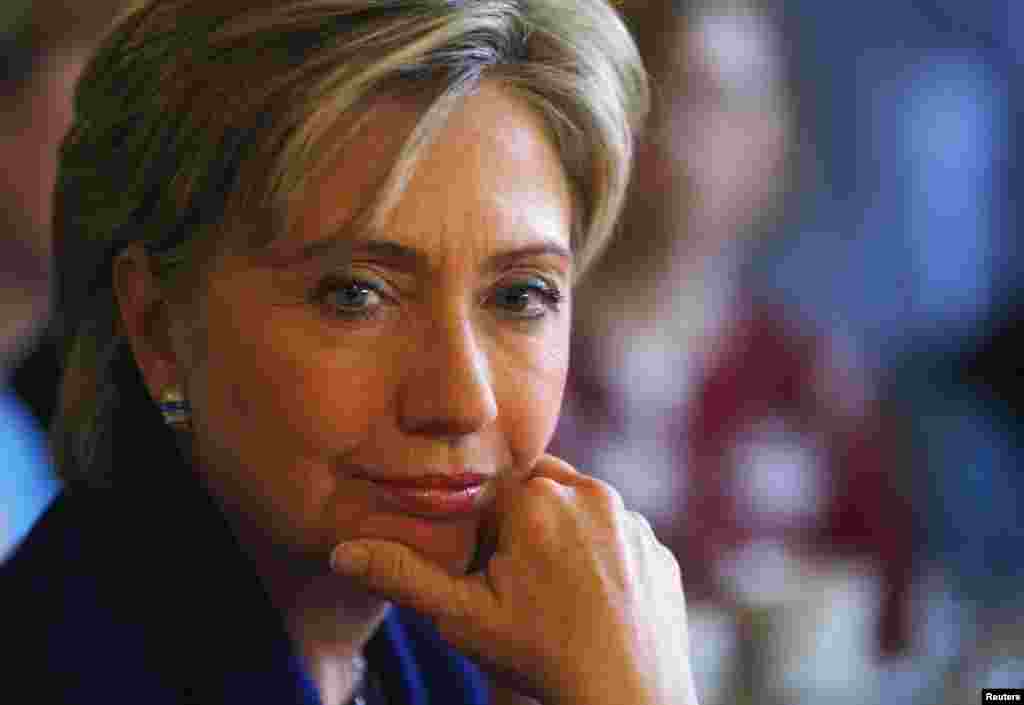 Hillary Clinton, New Hampshire, 7. januar 2008. Foto: REUTERS / Brian Snyder 