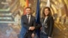 Ministrat e Punëve të Jashtme të Maqedonisë Veriut dhe Bullgarisë, Bujar Osmani dhe Teodora Gençovska. 