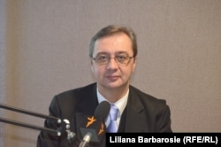 Iulian Chifu în studioul Europei Libere