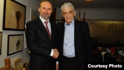 Средба на градоначалникот на Град Скопје, Коце Трајановски со Јанис Бутарис градоначалник на Солун.