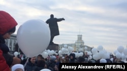 Россия, Митинг 27.03.2018 после пожара в ТЦ "Зимняя вишня", Кемерово 