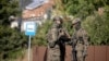 Полски войници патрулират във Вирики-Колония след свалянето на руски дронове над Полша, 10 септември 2025 г.