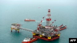 Platforma ruse LUKOIL. Foto ilustruese.